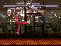 une photo d'Ã©cran de Street Fighter - The Movie (Playstation) sur Sony Playstation